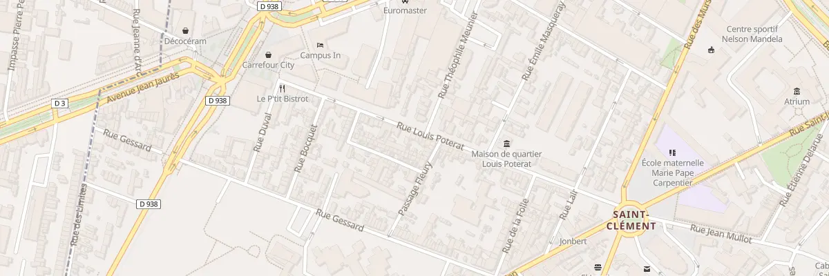 Plan du 57 Rue Louis Poterat à Rouen