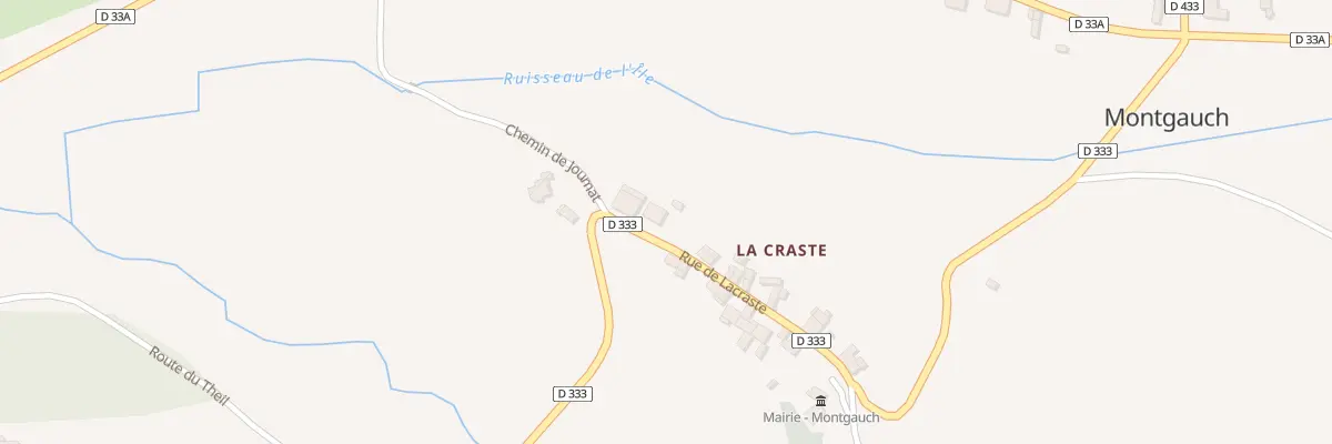 Plan du 28 La Vignasse à Montgauch