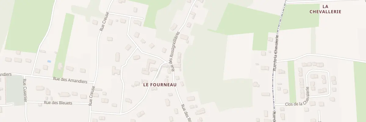 Plan du 15 Rue des Rossignollières à Chenonceaux
