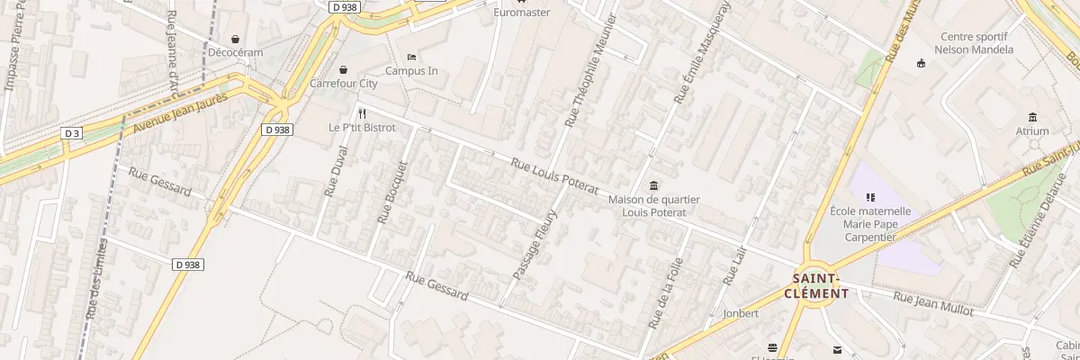 Plan du 55 Rue Louis Poterat à Rouen