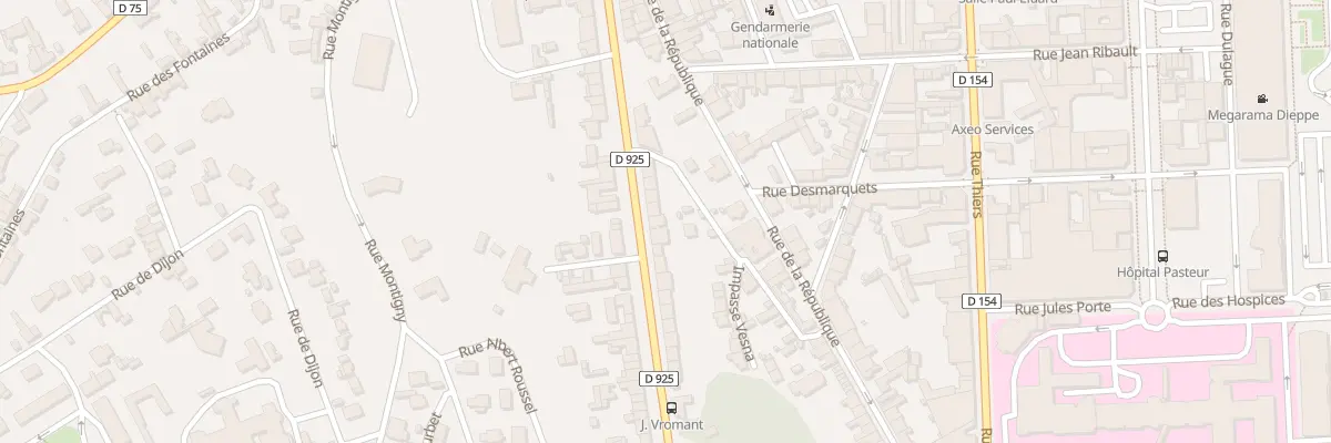 Plan du 39 Av Gambetta à Dieppe