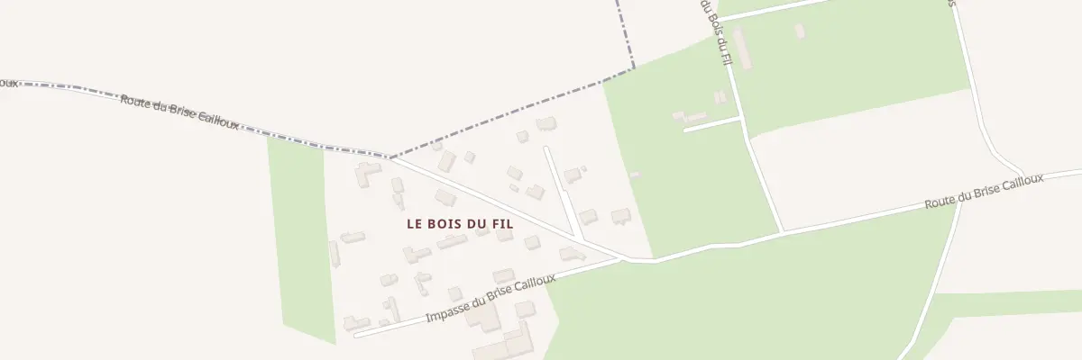 Plan du 1262 Rte du Brise Cailloux à Vassonville