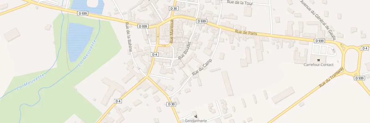 Plan du 15 Rue Boudet à Brezolles