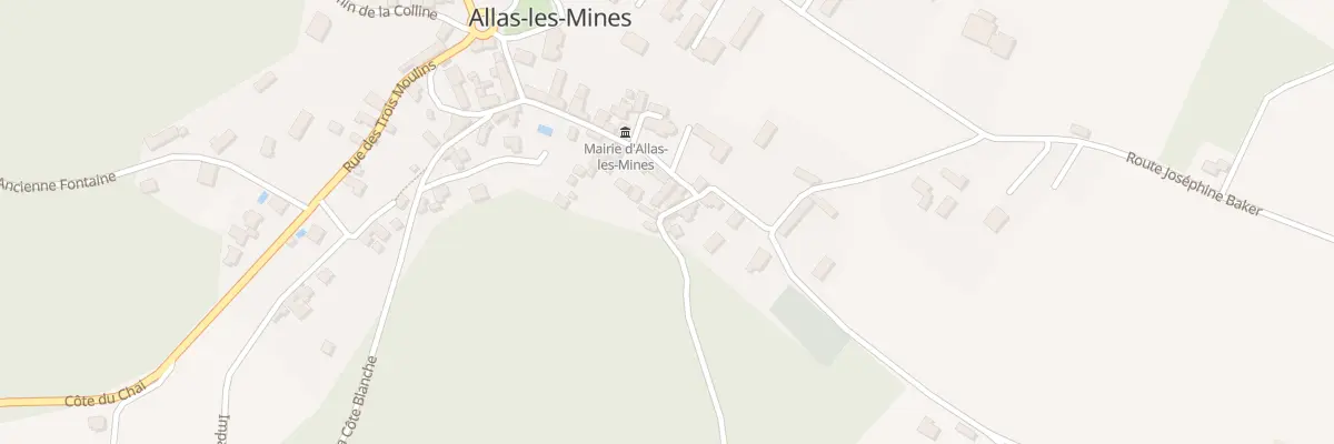 Plan du 74 Le Bourdil à Allas-les-Mines