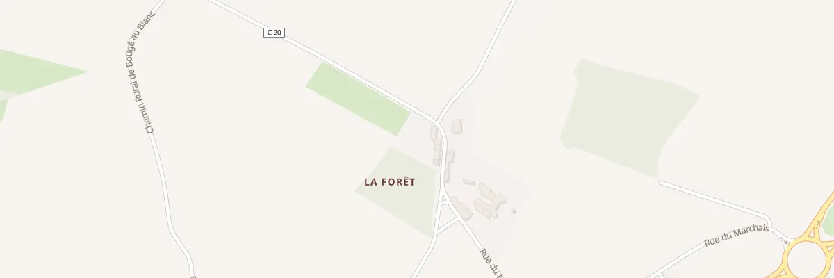 Plan du 6 Rue du Marchais au Blanc