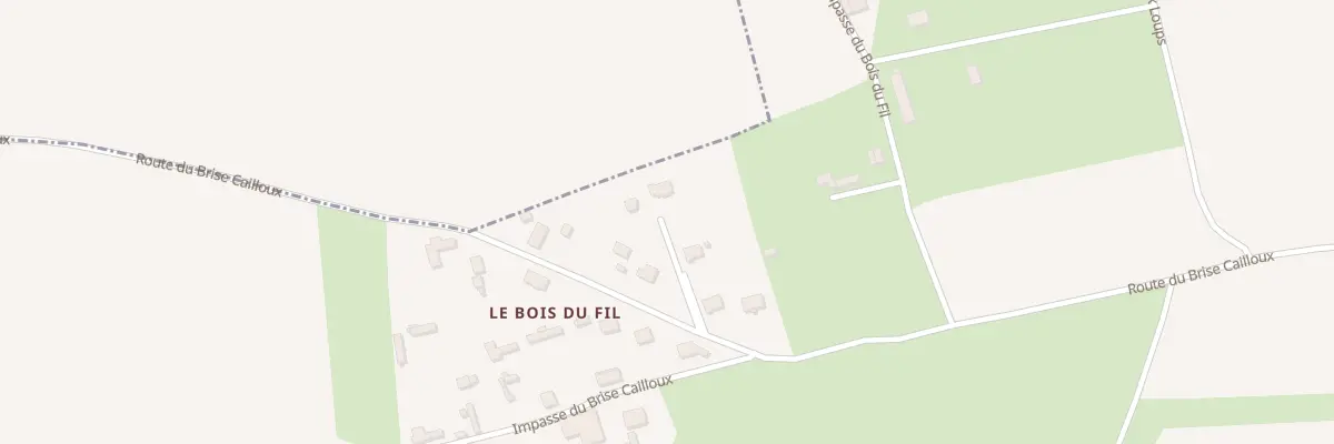 Plan du 1210 Rte du Brise Cailloux à Vassonville