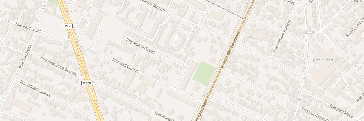 Plan du 2 Imp Amirault au Petit-Quevilly