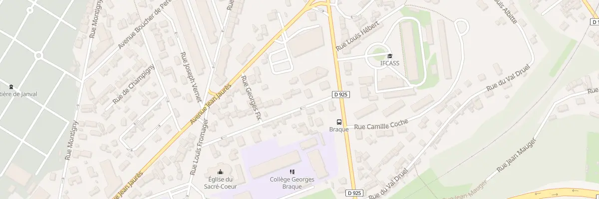 Plan du 4 Rue Pierre Dubois à Dieppe