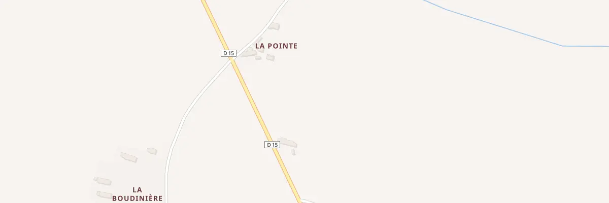 Plan du 1 La Pointe à Chassant