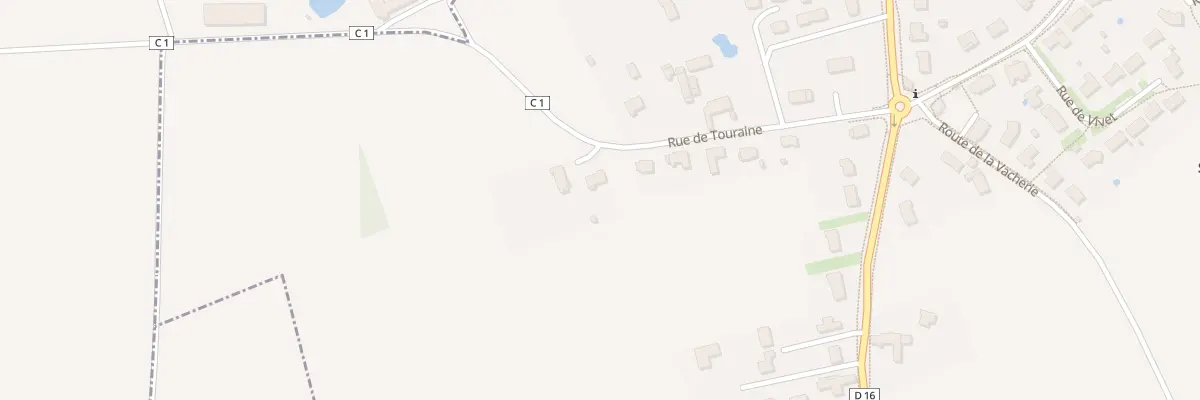 Plan du 11 Rue de Touraine à Sainte-Anne