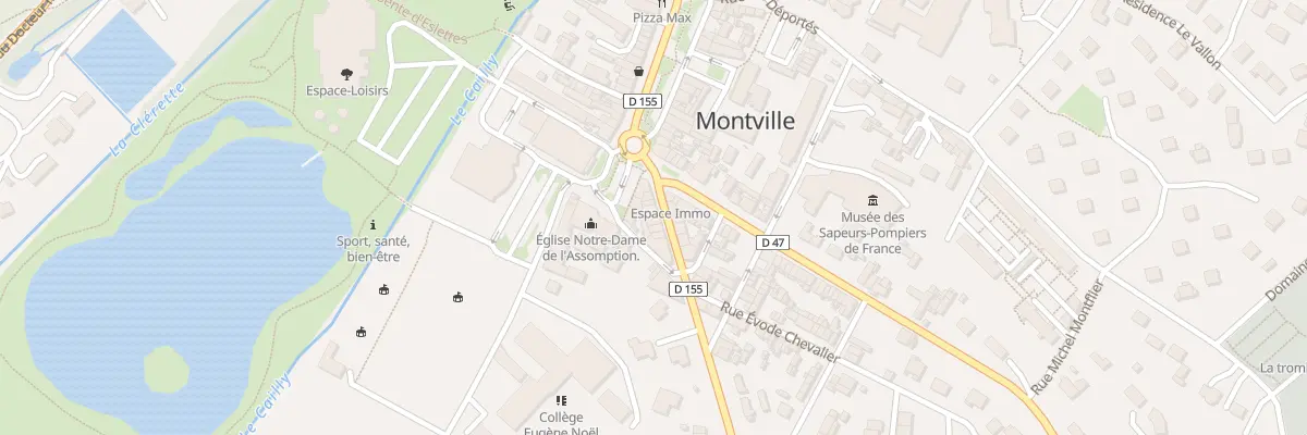 Plan du 6 Rue André-Martin à Montville