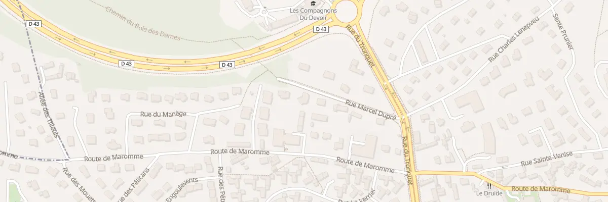Plan du 9 Rue Marcel Dupré à Mont-Saint-Aignan