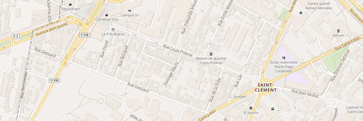 Plan du 45 Rue Louis Poterat à Rouen