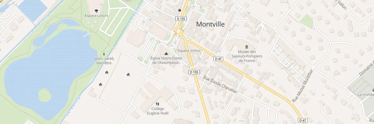 Plan du 12 Rue André-Martin à Montville