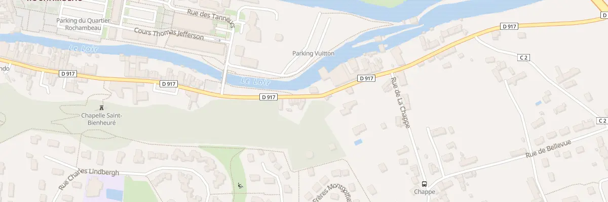 Plan du 81 Fg Saint-Bienheuré à Vendôme