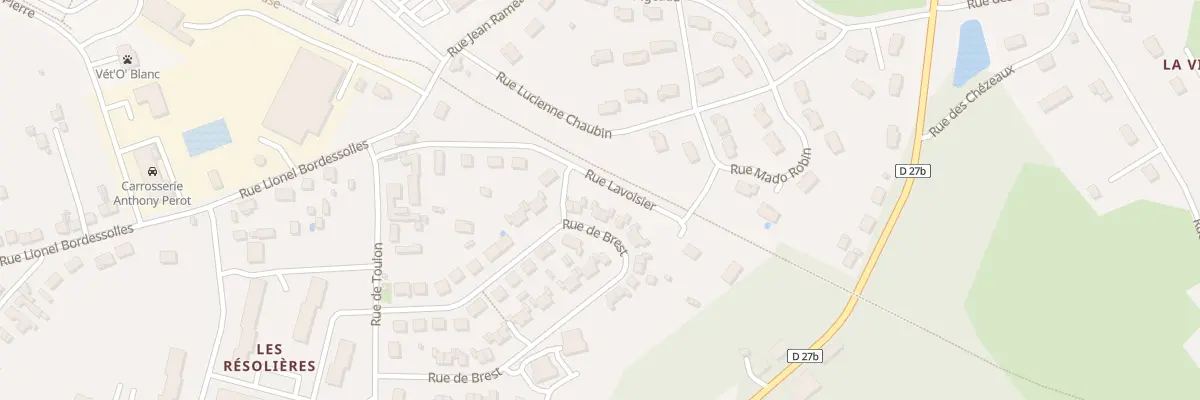 Plan du 34 Rue de Brest au Blanc