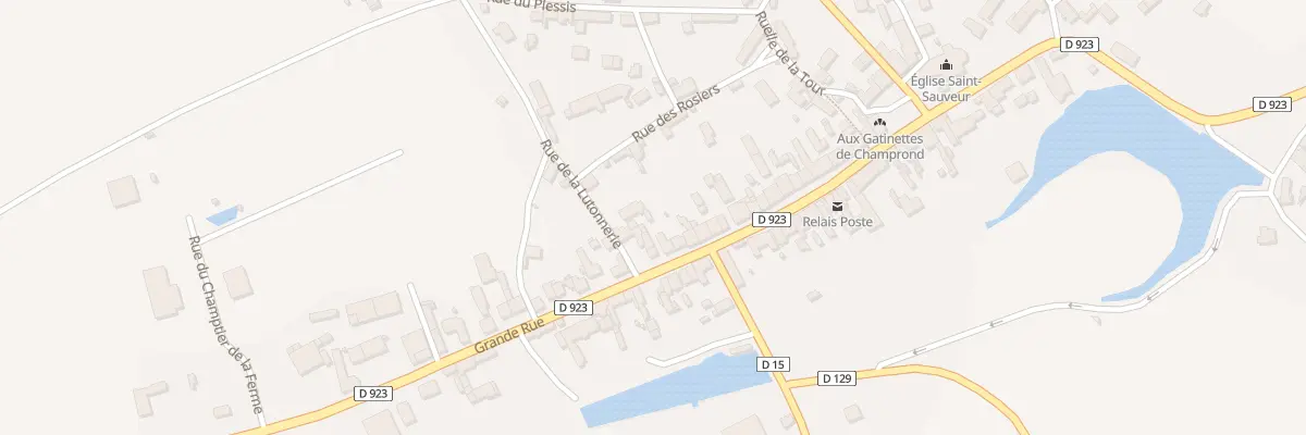Plan du 59 Gr Grande Rue à Champrond-en-Gâtine