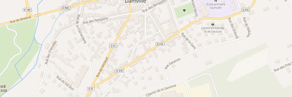 Plan du 29 Rue du Bel Air à Mesnils-sur-Iton