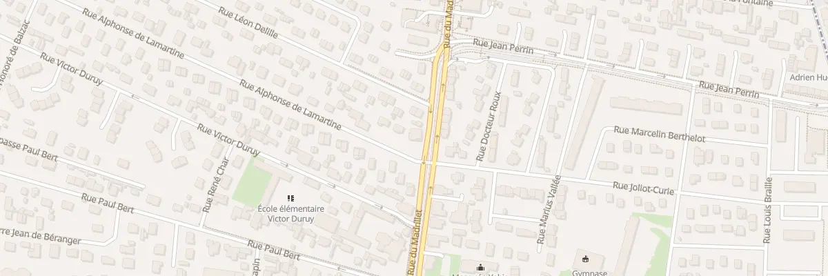 Plan du 14 Rue du Madrillet à Saint-Étienne-du-Rouvray