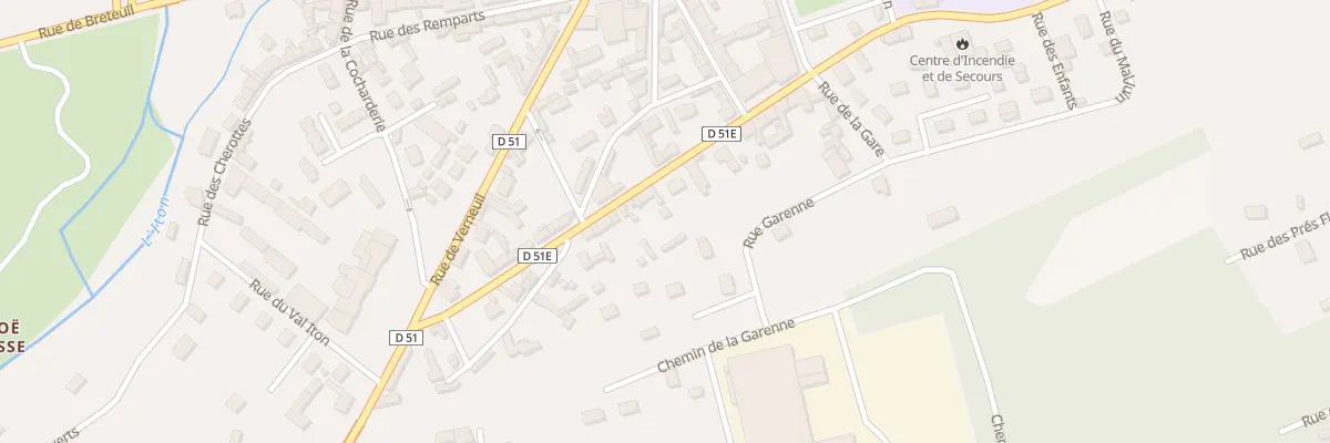 Plan du 32 Rue du Bel Air à Mesnils-sur-Iton