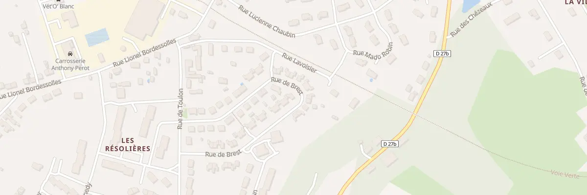 Plan du 31 Rue de Brest au Blanc