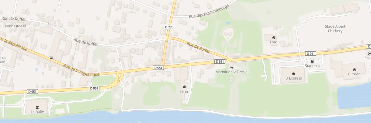 Plan du 121 Rue de la République au Blanc
