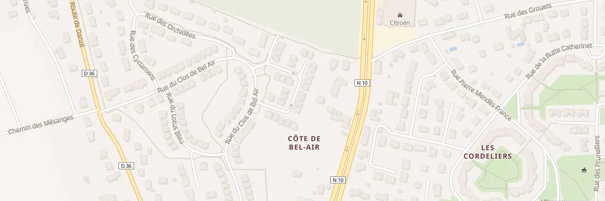 Plan du 21 Rue des Camelias à Saint-Ouen