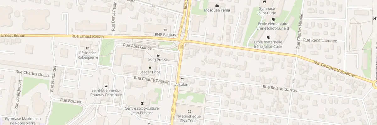 Plan du 101 Rue du Madrillet à Saint-Étienne-du-Rouvray