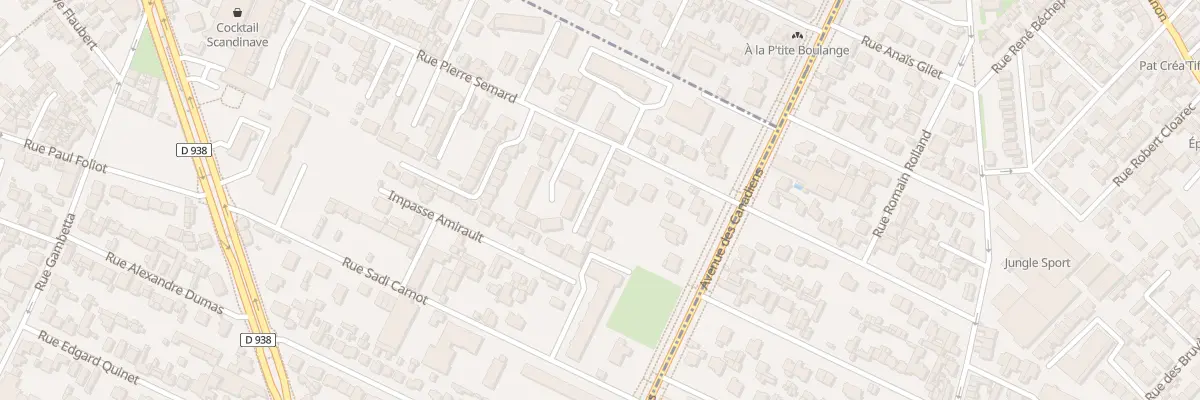 Plan du 108T Rue Pierre Semard au Petit-Quevilly
