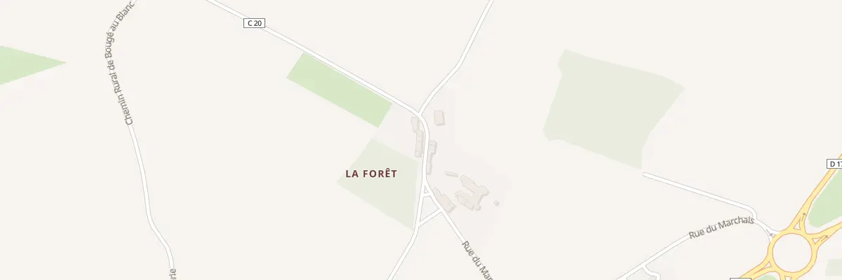 Plan du 8 Rue du Marchais au Blanc