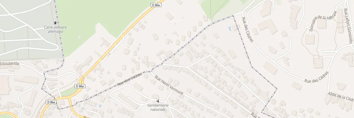 Plan du 116 Rue Thomas Dubosc à Rouen