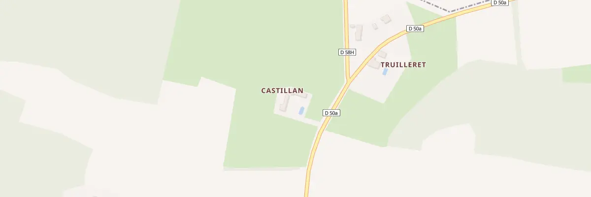 Plan du 241 Rte de la Salvetat à Sabonnères
