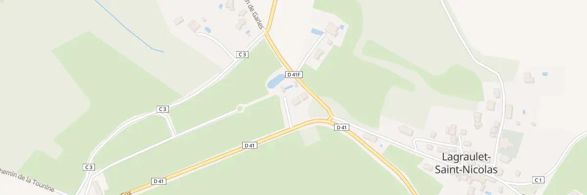 Plan du 21 Piroutas à Lagraulet-Saint-Nicolas