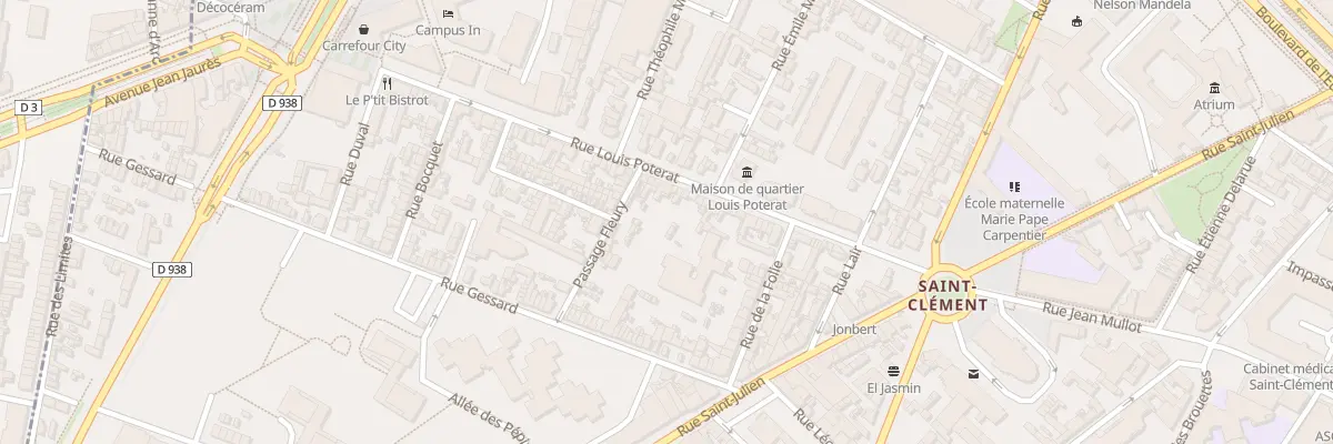 Plan du 33 Rue Louis Poterat à Rouen