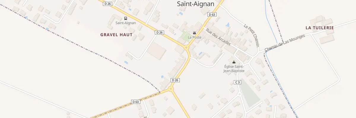 Plan du 4 Rue de l’Horloge à Saint-Aignan