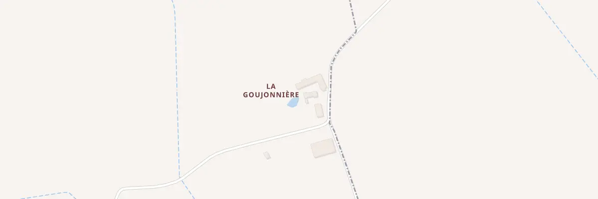 Plan du 28 La Goujonniere à Saint-Étienne-des-Guérets
