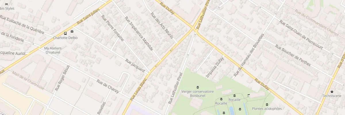 Plan du 211 Rue Louis Blanc à Rouen
