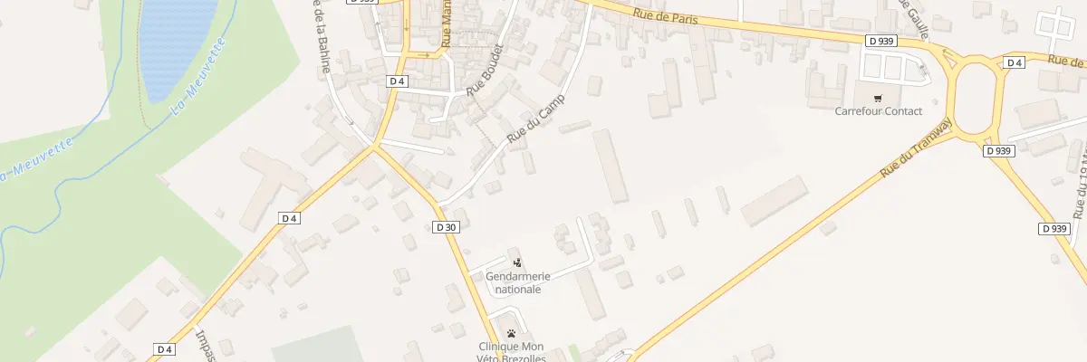 Plan du 9001 Rue du Camp à Brezolles