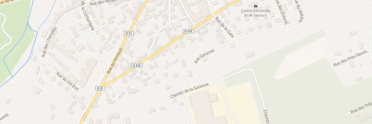 Plan du 121 Rue Garenne à Mesnils-sur-Iton