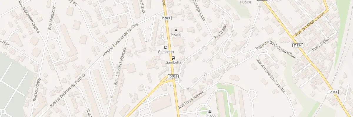 Plan du 101 Av Gambetta à Dieppe