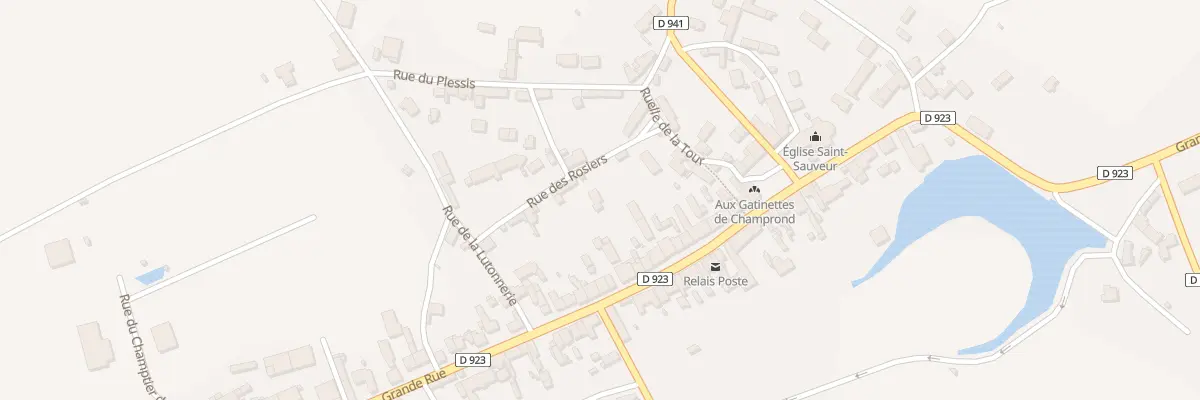 Plan du 1 Rle de Montecot à Champrond-en-Gâtine