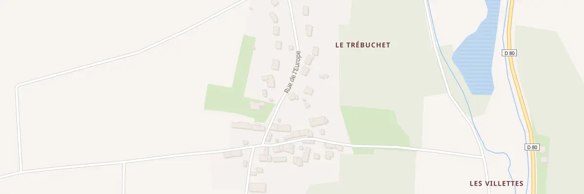 Plan du 31B Rue de l’Europe à Francueil