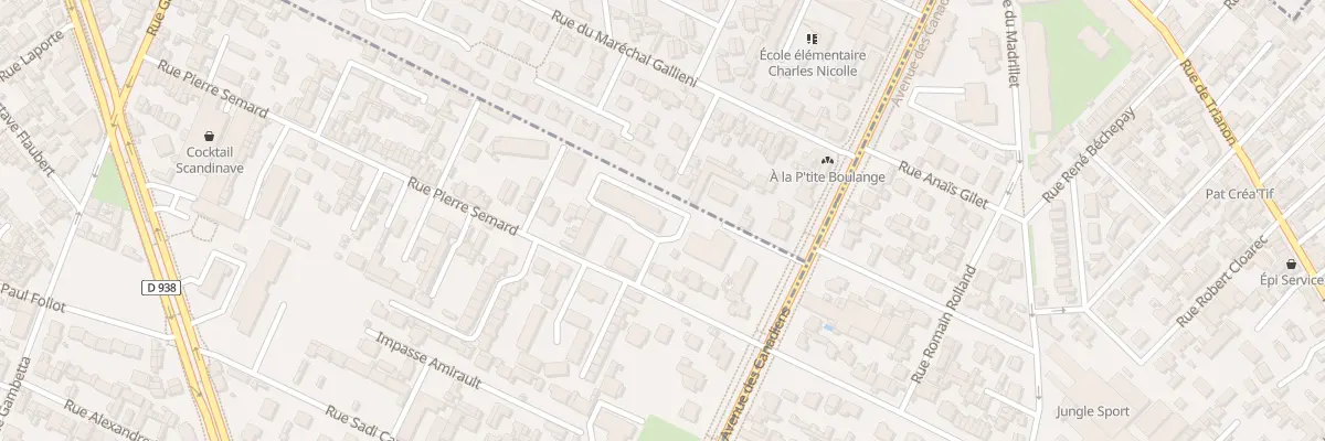 Plan du 77 Rue Pierre Semard au Petit-Quevilly