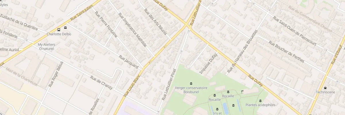 Plan du 52 Rue Lethuillier Pinel à Rouen
