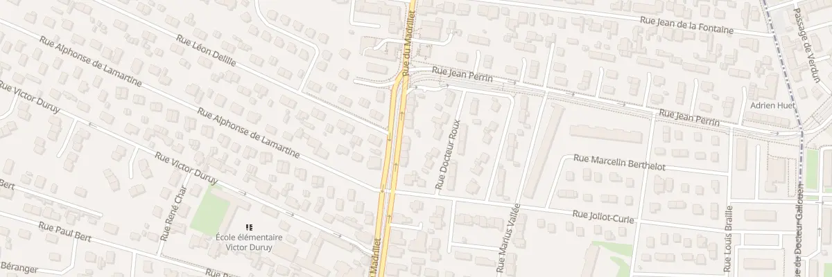 Plan du 77 Rue du Madrillet à Saint-Étienne-du-Rouvray