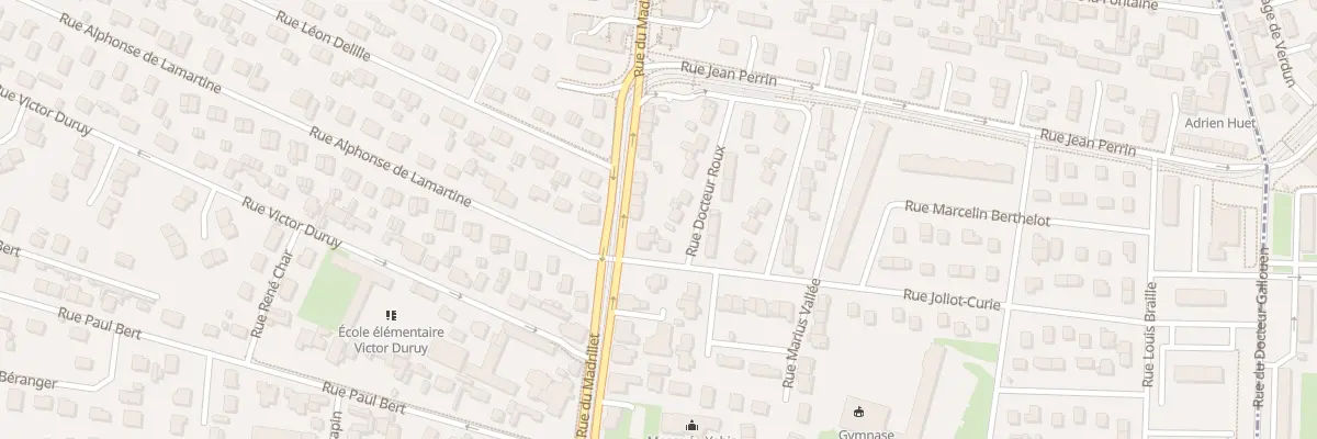 Plan du 81 Rue du Madrillet à Saint-Étienne-du-Rouvray