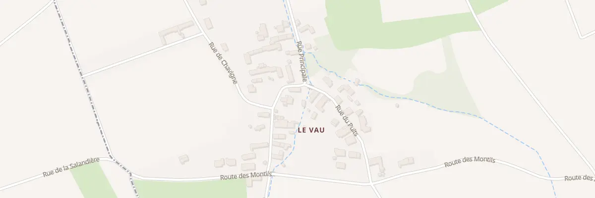 Plan du 8 Rue Principale à Mosnes