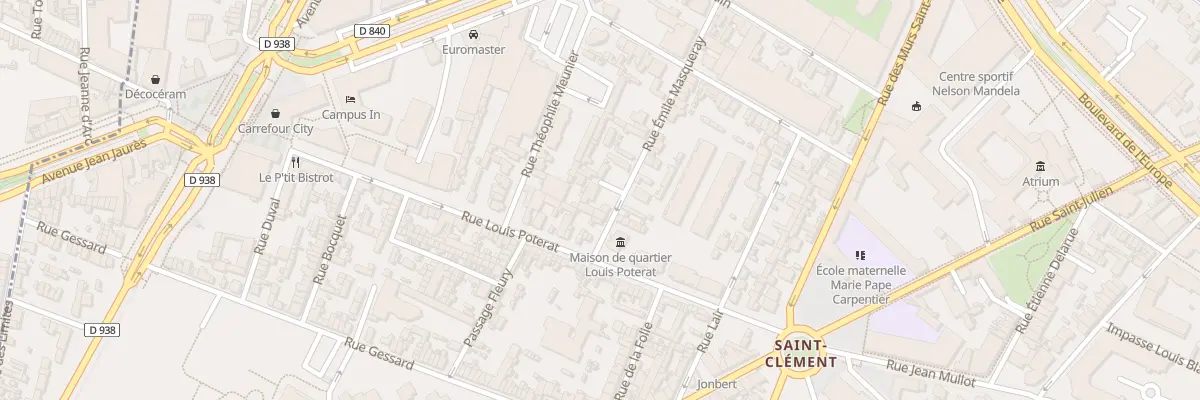 Plan du 22 Rue Emile Masqueray à Varneville-Bretteville