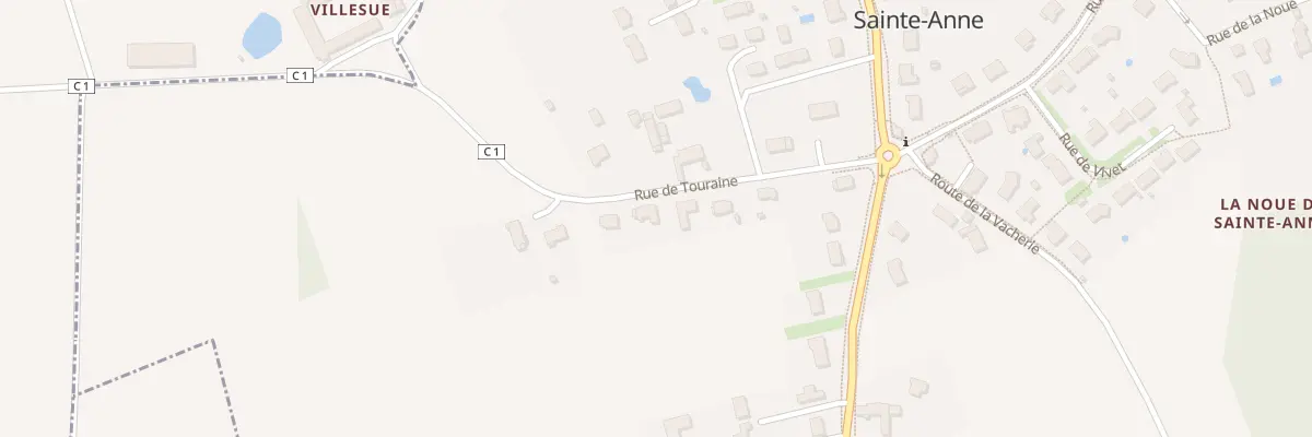 Plan du 7 Rue de Touraine à Sainte-Anne
