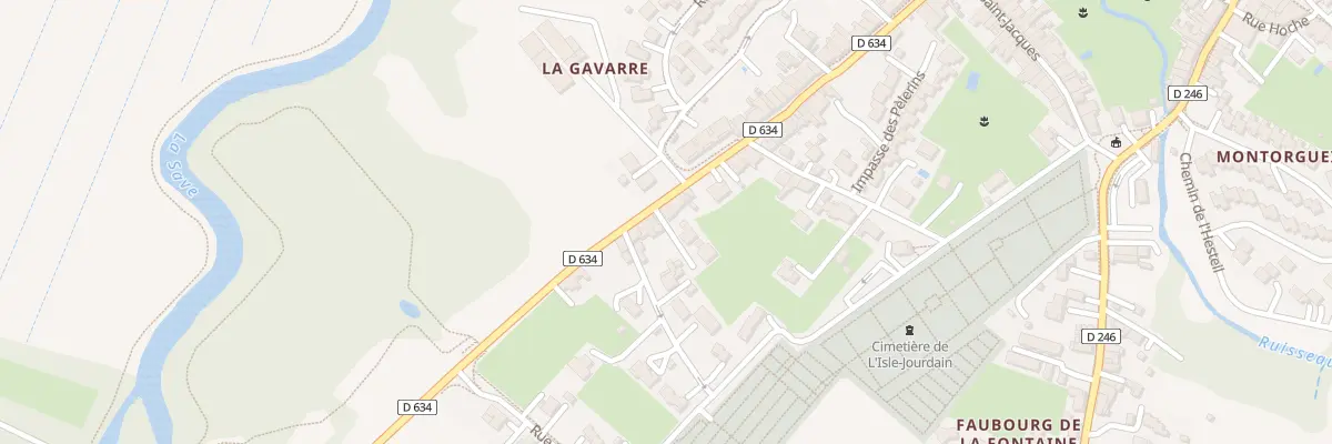Plan du 62 Av Charles Bacqué à L’Isle-Jourdain